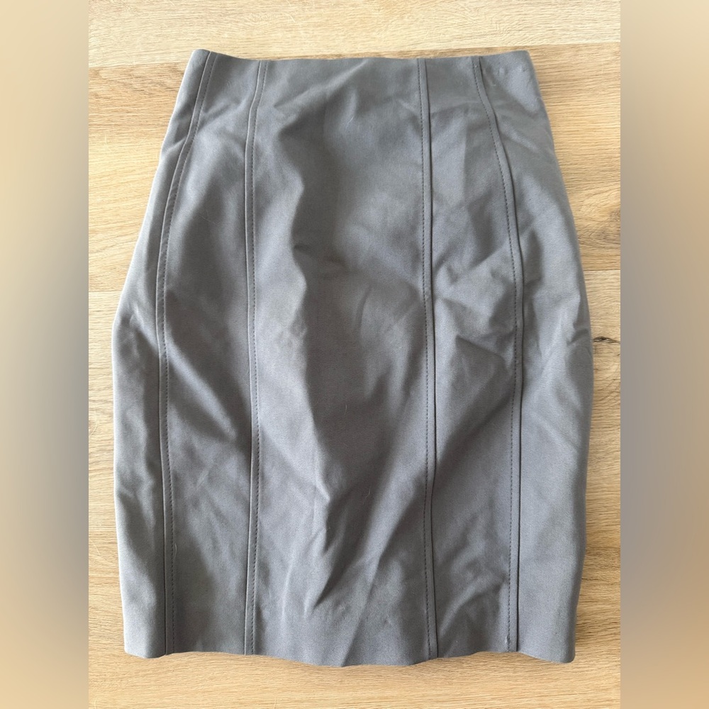 Express Gray Pencil Skirt